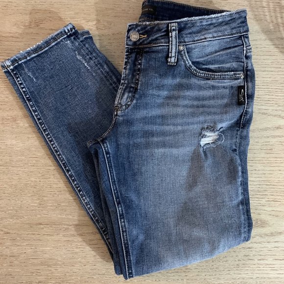 Silver Jeans - Boyfriend Style - Size 30/27 - Picture 1 of 10